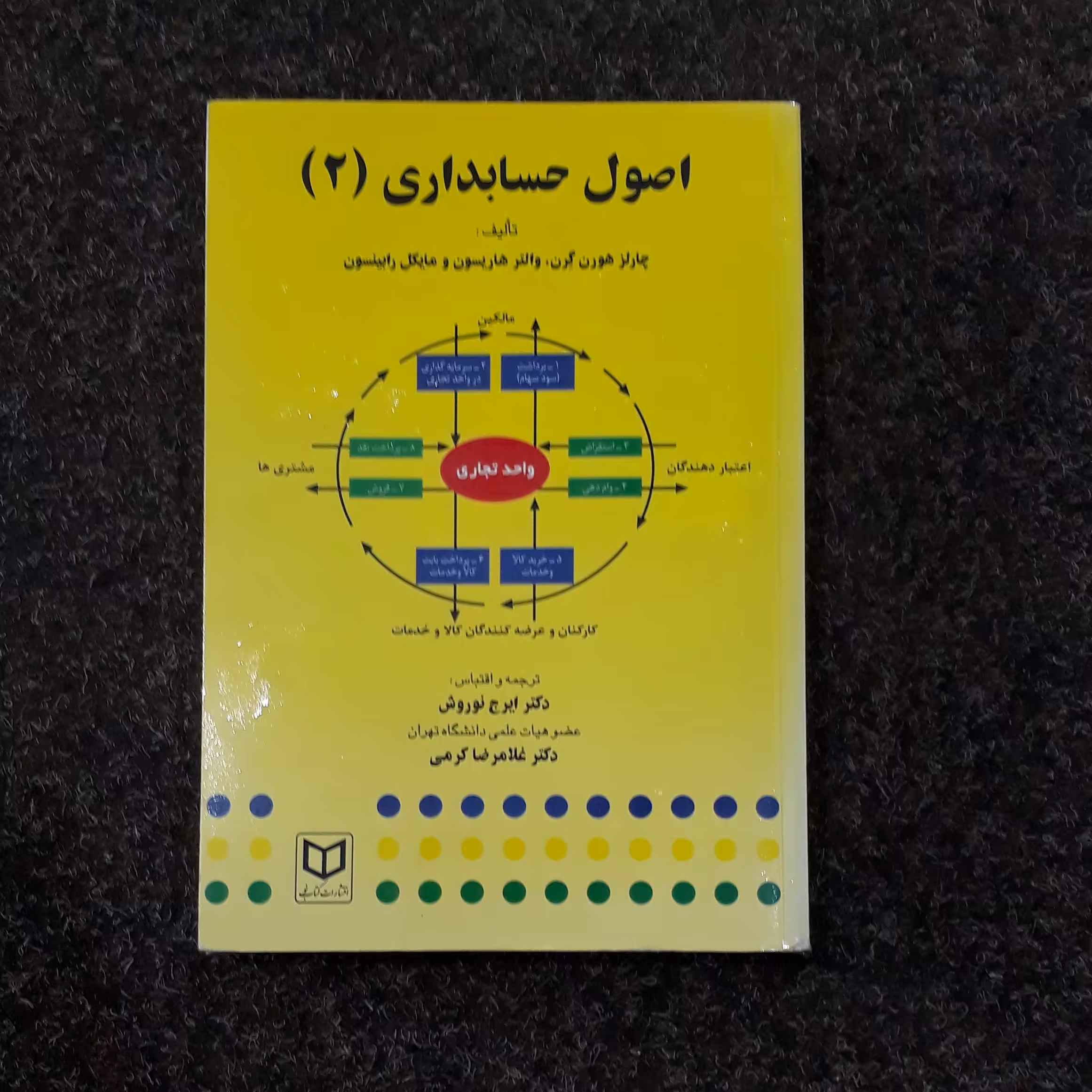 اصول حسابداری 2 -هورن گرن-هاریسون-رابینسون-نوروش-کرمی کتاب نو