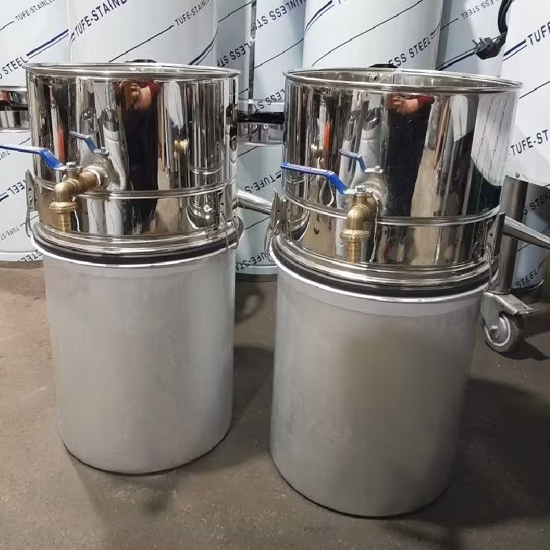 دستگاه گلاب گیر 65 لیتری لوله کوتاه