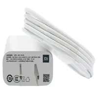 شارژر 10 وات اورجینال سرکارتنی فست MDY-09-EK شیائومی با کابل تایپ سی و تبدیل