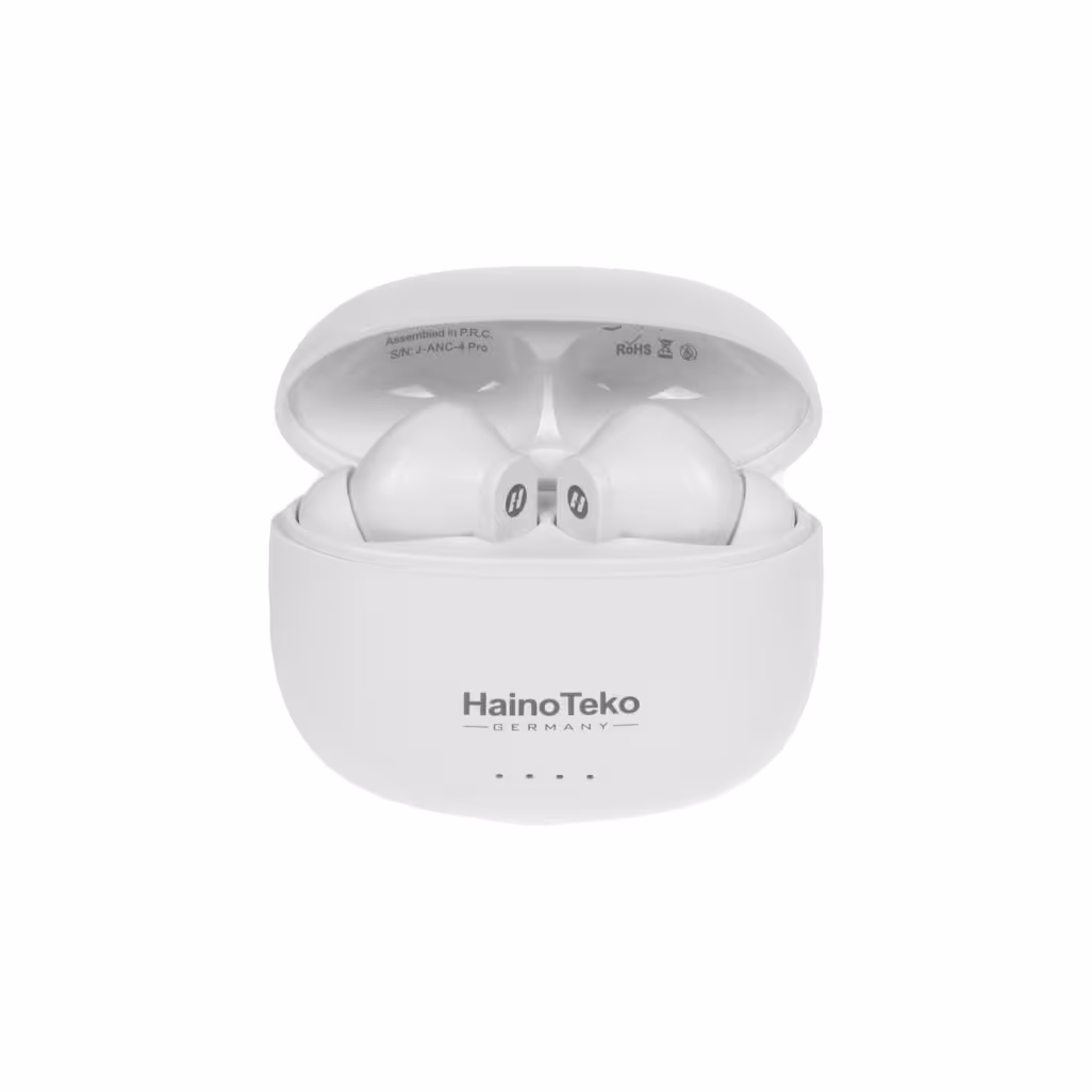 ایرپاد بی سیم Haino Teko مدل ANC-4 pro - سفید (گارانتی شش ماهه شرکتی)