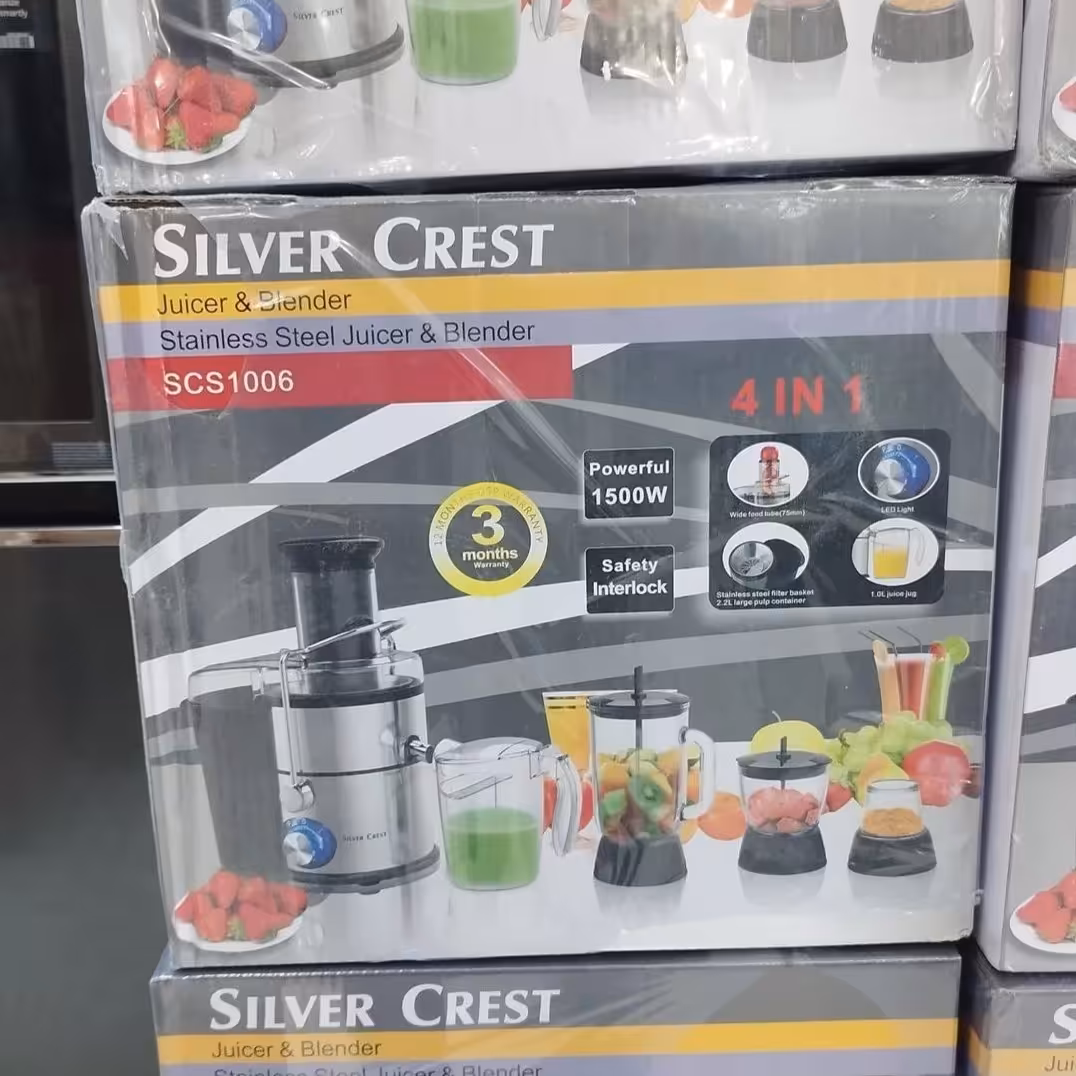 آبمیوه گیر 4 کاره سیلور کرست مدل 1006