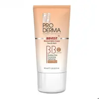 بی بی کرم پوشاننده و مرطوب کننده رنگی بژ طبیعی پرودرما مناسب پوست های چرب و جوش دار SPF40 در حجم 40 میلی لیتر 

