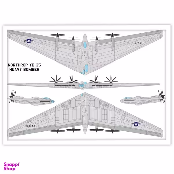 تابلو بکلیت طرح طراحی هواپیما مدل W-S5780