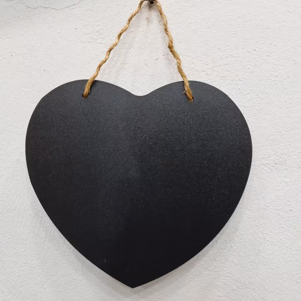 تخته سیاه فانتزی طرح قلب