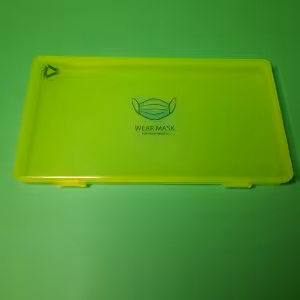 باکس جیبی مخصوص نگهداری ماسک ( زرد لیموئی )