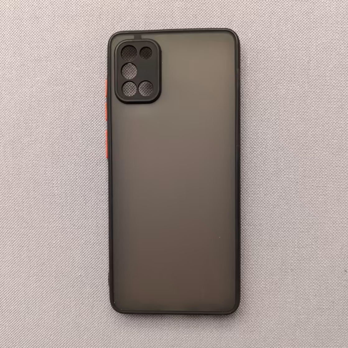 گارد  -  قاب  -  کاور پشت مات مشکی مناسب برای سامسونگ آ31 Samsung Galaxy A31 (a 31)