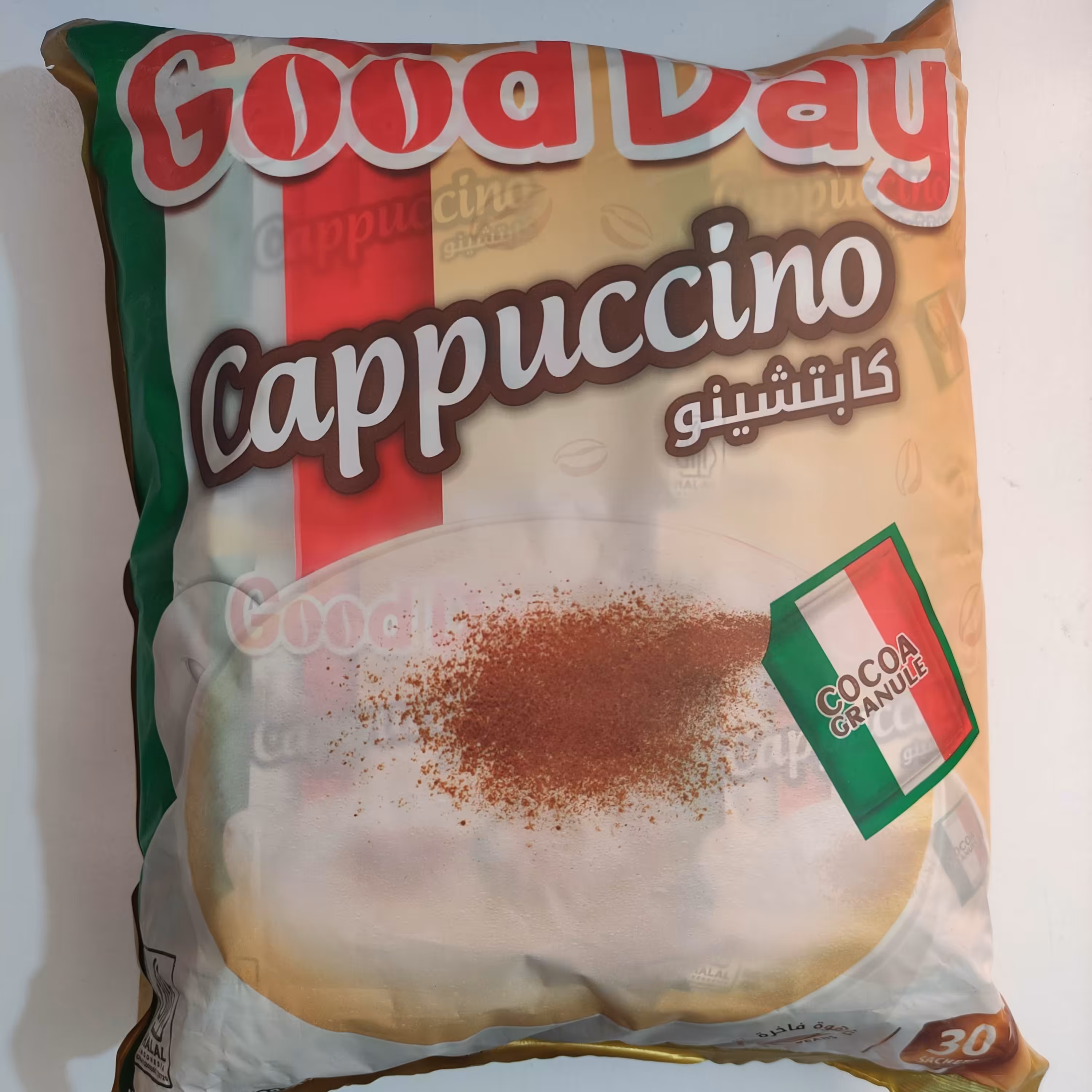 کاپوچینو گوددی اصلی بسته 30 عددی