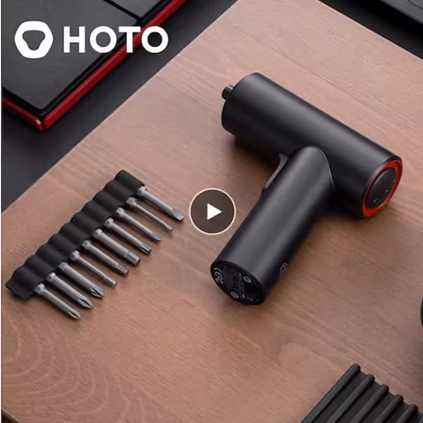 خرید پیچ گوشتی شارژی تفنگی HOTO Electric Screwdriver Gun 3.6V QWLSD008 خرید محصولات شیائومی