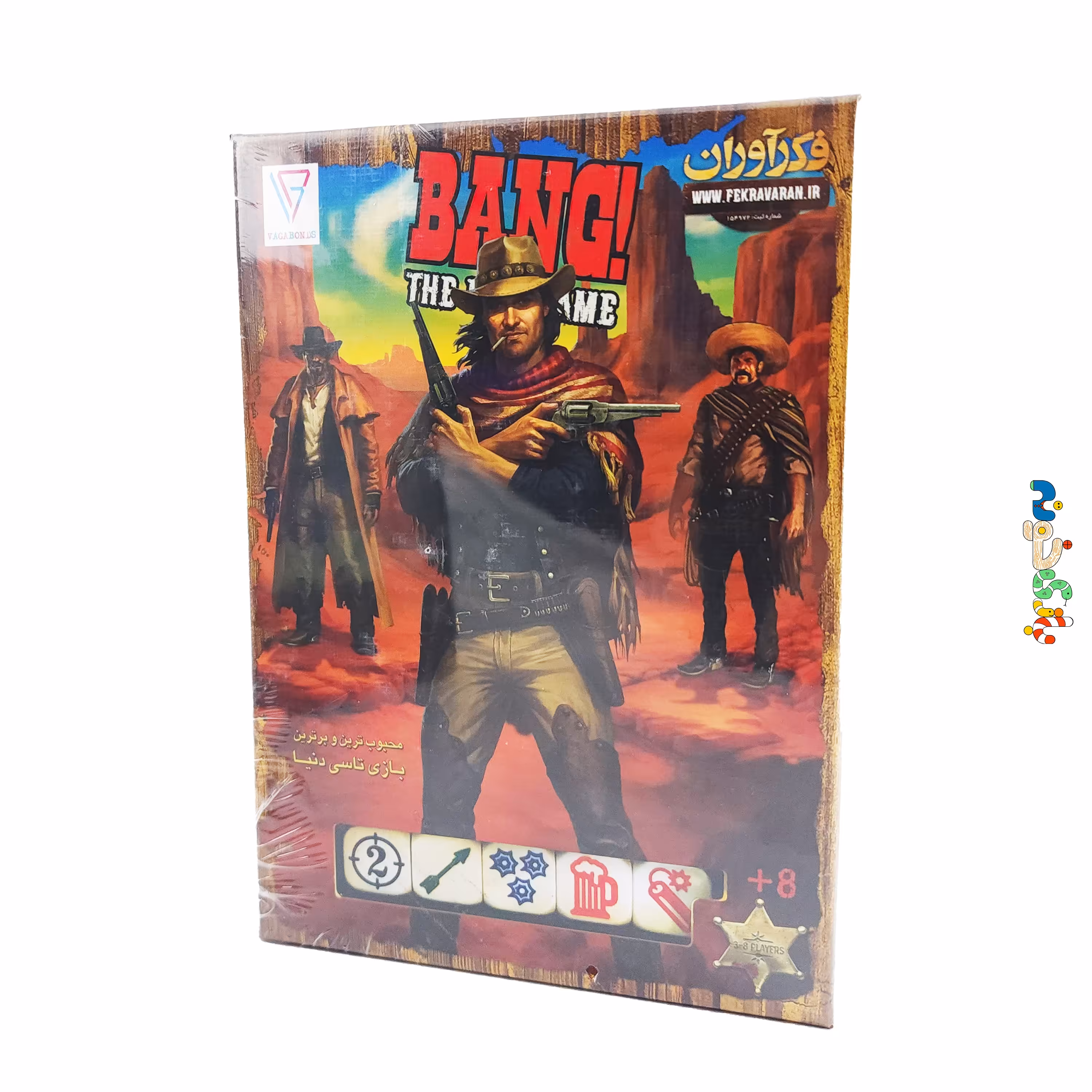 بازی فکری بنگ نسخه تاسی شرکت فکر آوران3  الی 8 نفر