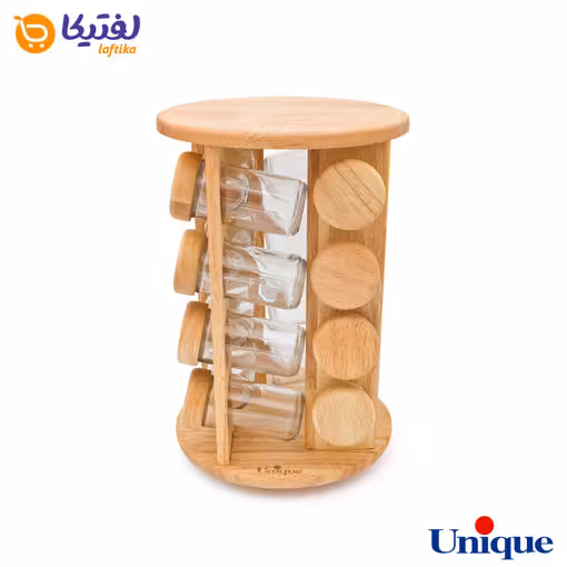 ست جاادویه ای گردان چوبی یونیک 16 تایی UN-6108