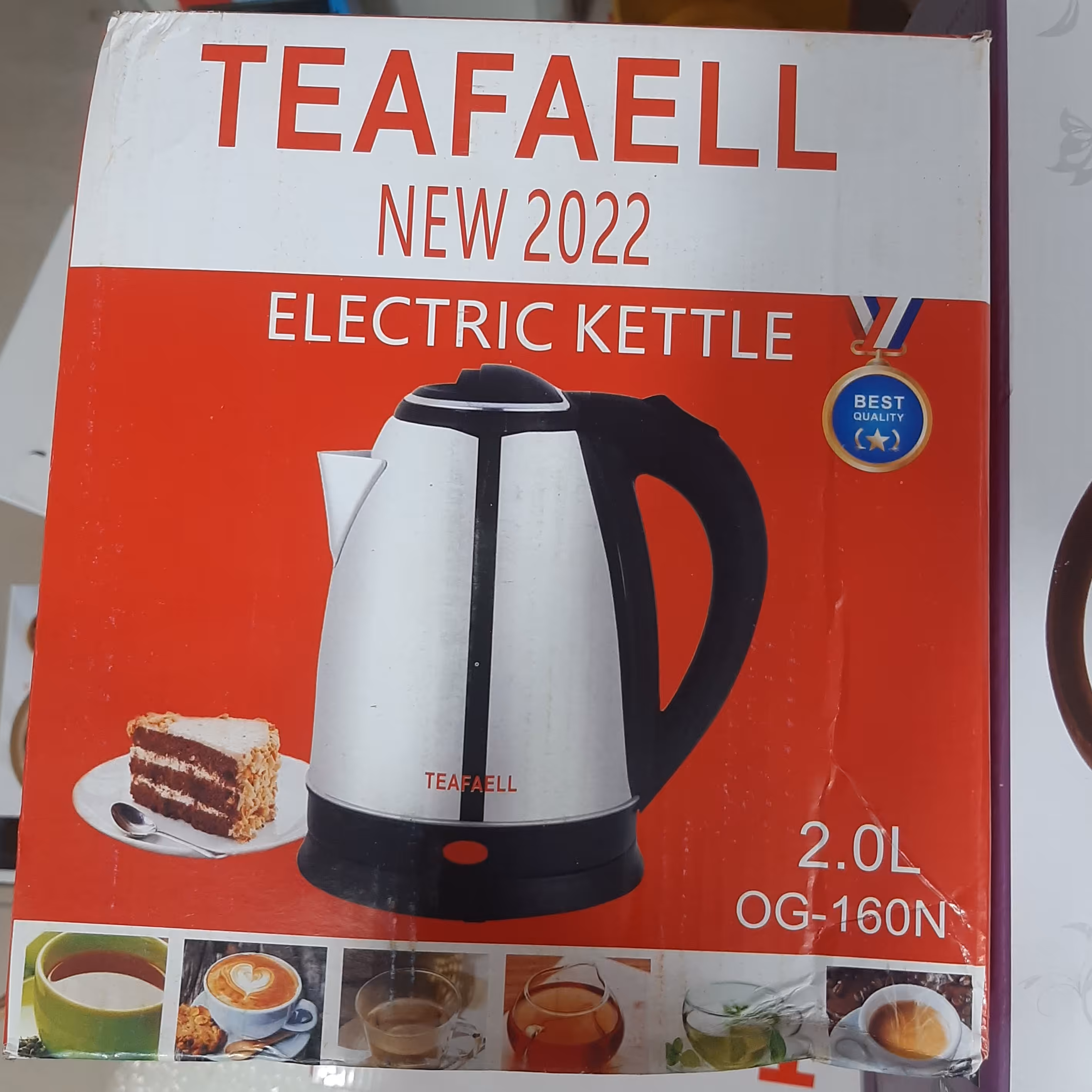 کتری برقی استیل تیفال