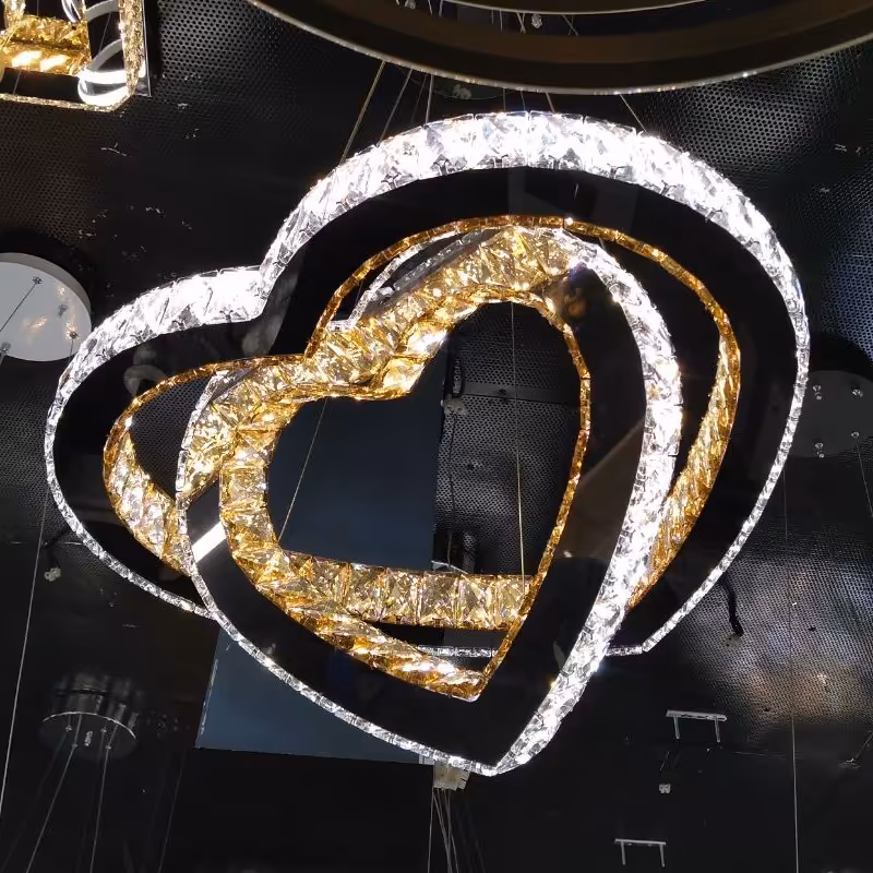 لوستر کریستالی مدرن، آویز درسا 3 (پس کرایه)