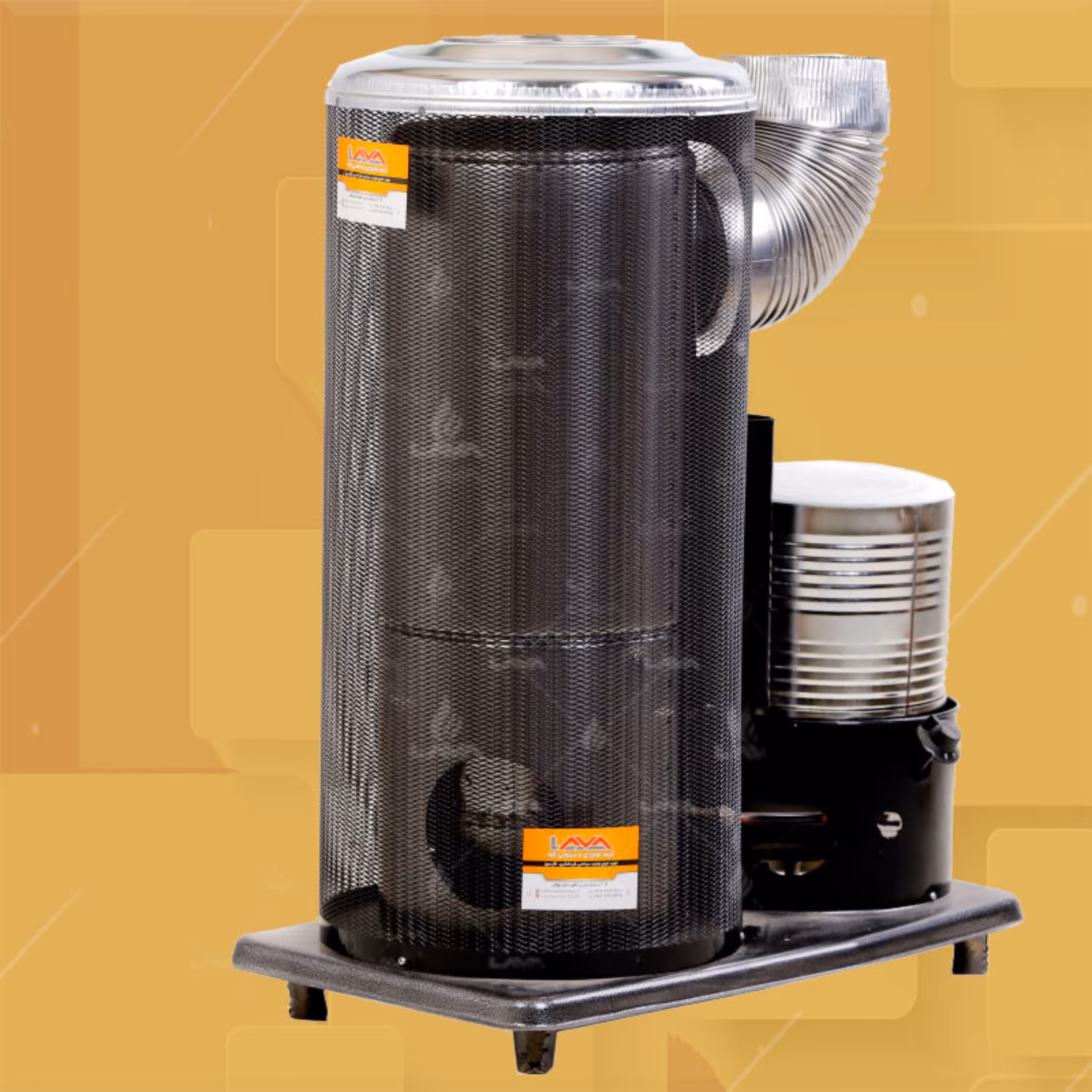 بخاری نفتی گازوئیلی حفاظ دار سایز 100 سانتی متری