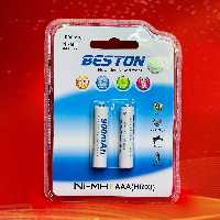 باتری نیم قلمی ( AAA ) شارژی 900 میلی آمپر بستون( BESTON )