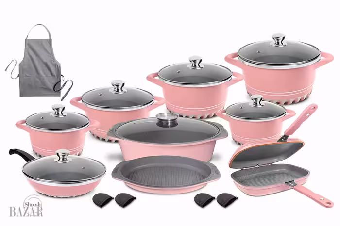 سرويس قابلمه 22 پارچه ام جی اس طرح ايتاليا C