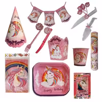 مجموعه 134 عددی تم تولد طرح اسب تک شاخ