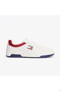 اسنیکر چند رنگ مردانه کفش ورزشی چرمی ECRU بروکلین Tommy Hilfiger