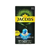 کپسول قهوه بدون کافئین لانگو 10 عددی جاکوبز - jacobs