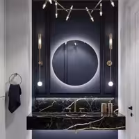 اینه بک لایت مدل ساده