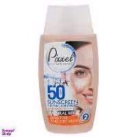 ضد آفتاب رنگی پیکسل با SPF50 مناسب پوست‌‌ های خشک و حساس
