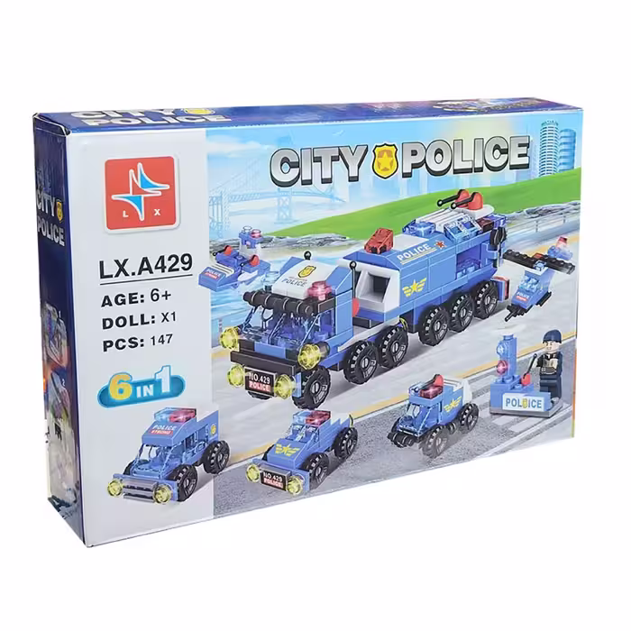 ساختنی ال ایکس مدل City Police کد 429