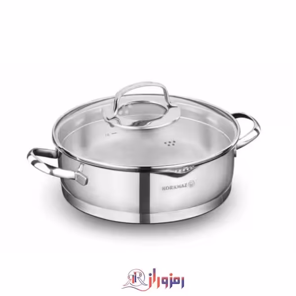 ماهیتابه استیل کرکماز سایز 24 مدل A1994