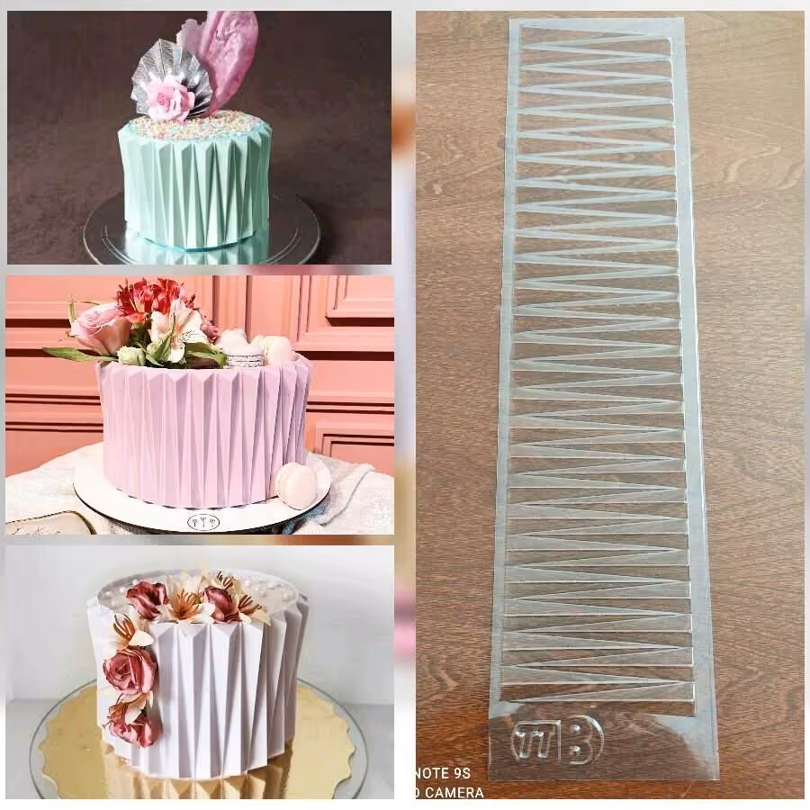  طلق دور کیک اوریگامی
