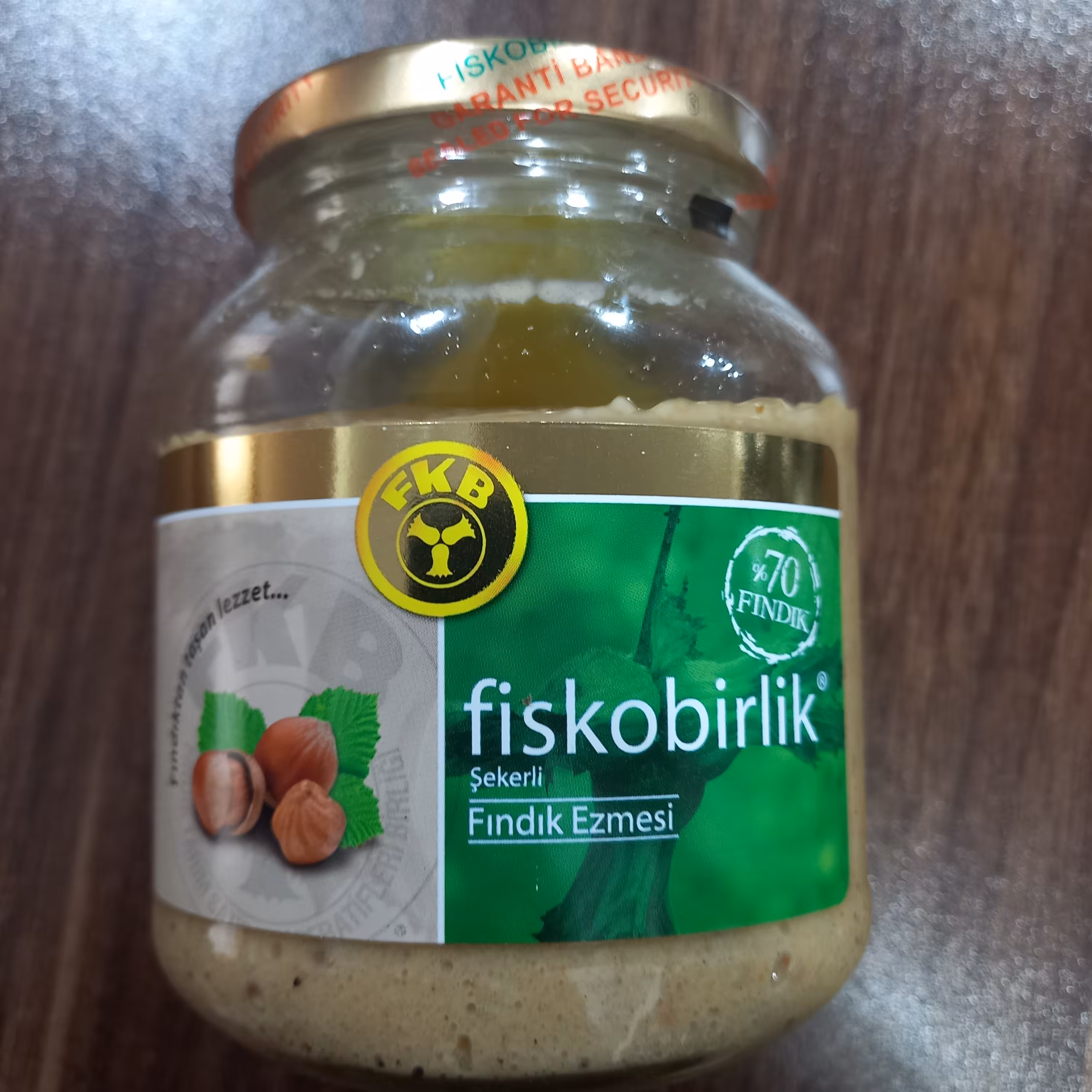 پوره فندق 70 درصد فیسکوبیرلیک ترکیه