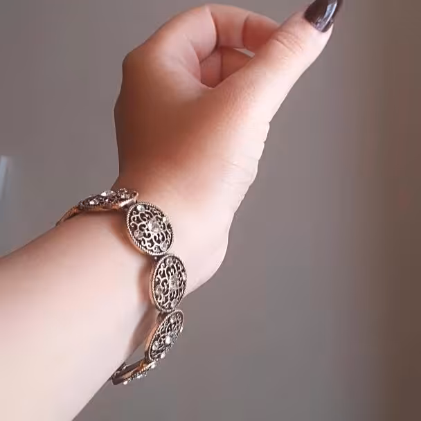 دستبند کشی سیاه قلم