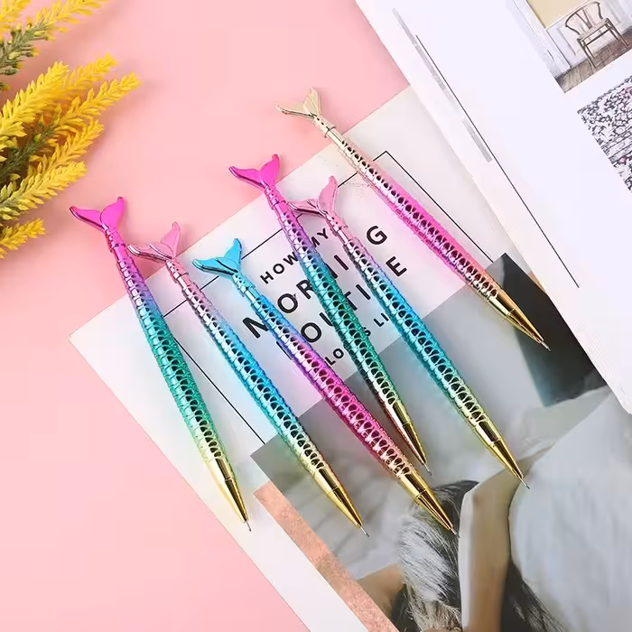 اتود پری دریایی هولوگرامی دم طلایی