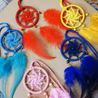 اویز ماشین طرح دریم کچر با رنگای مختلف در سایز کوچک و ارسال رایگان در بسته های 10 عددی