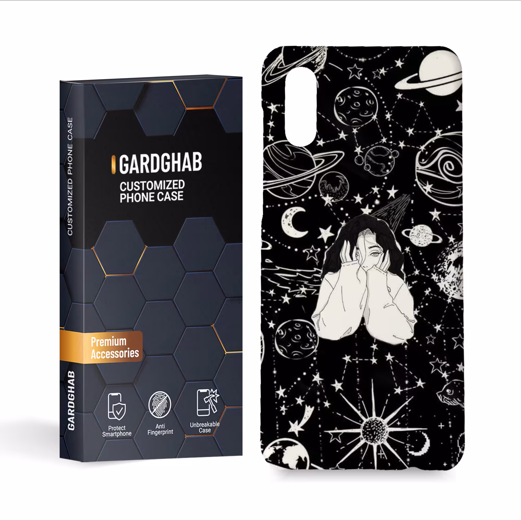 کاور گارد قاب دخترانه مدلG4008 مناسب برای گوشی موبایل سامسونگ A02