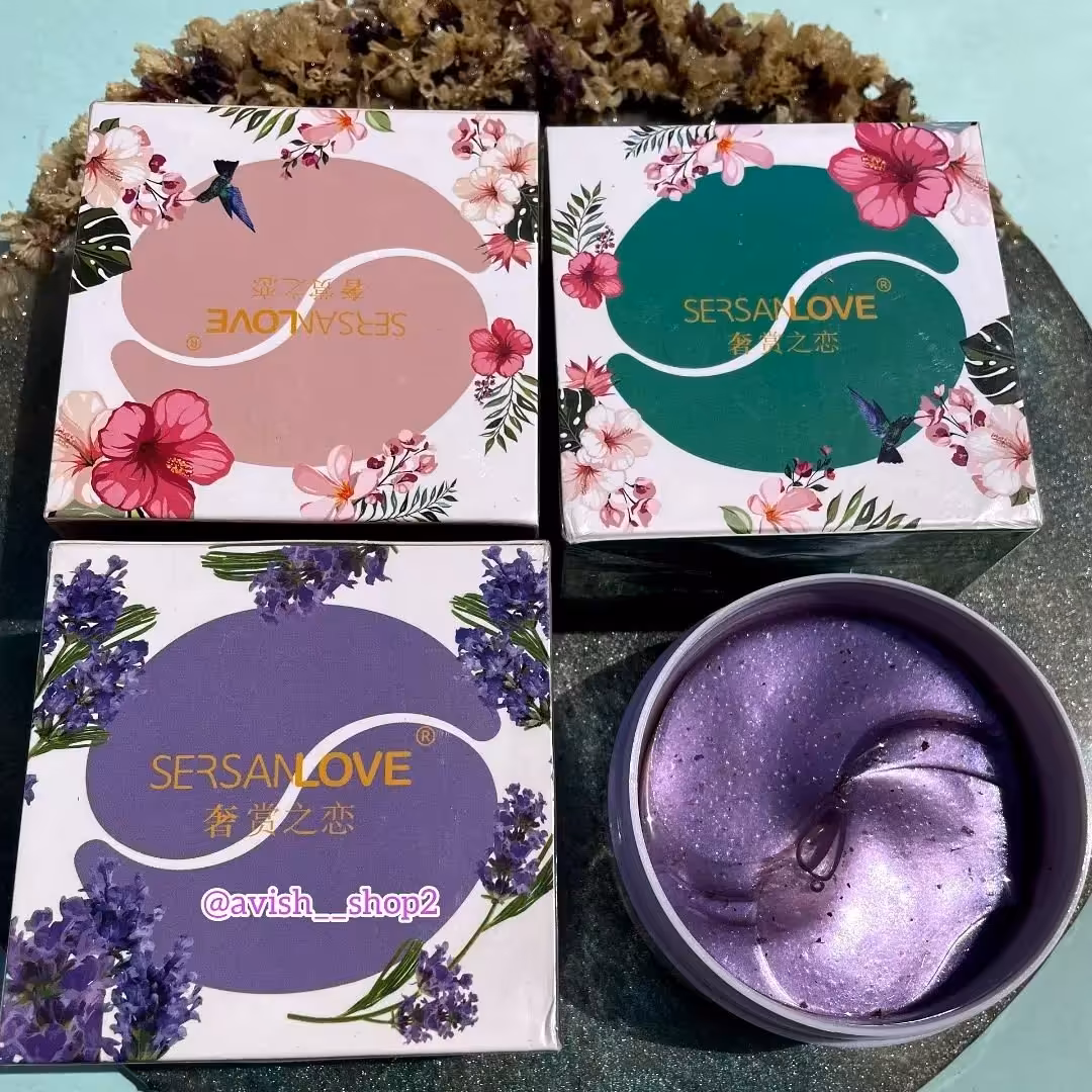 پچ 60 تایی کاسه ایی زیر چشم که برای 30 بار میشه ازش استفاده کرده یه محصول عالی برای چین و چروک زیر چشم