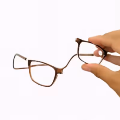 عینک مطالعه گردنی مگنتی نمره مثبت 2.5