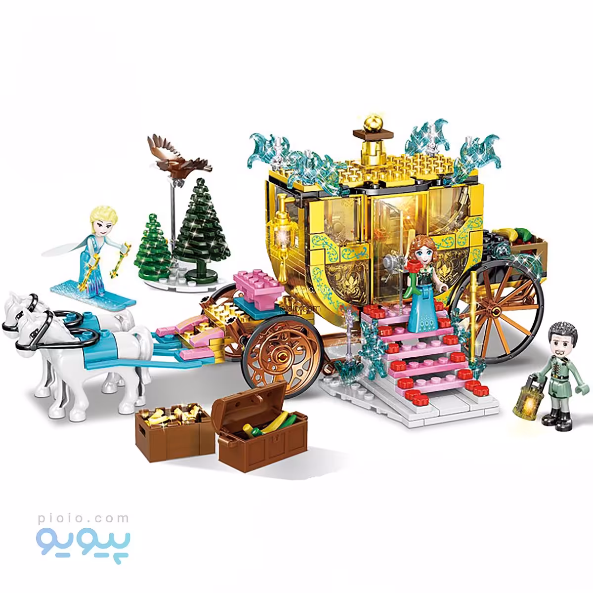 لگو کالسکه السا و فروزن اس وای مدل SY1429