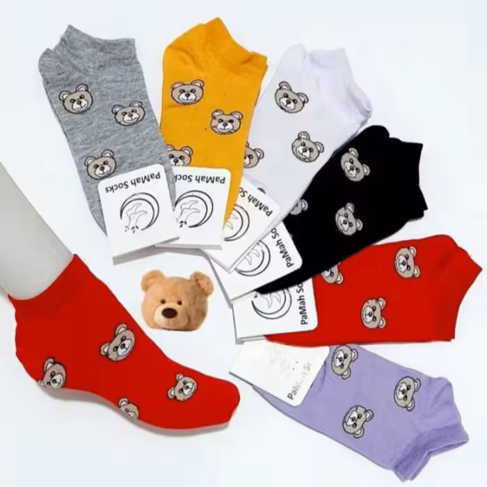 جوراب فانتزی خرسی