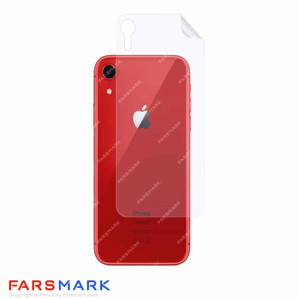 برچسب محافظ پشت گوشی آیفون Apple iPhone XR