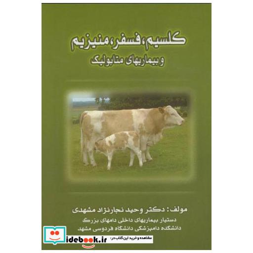 کتاب کلسیم اثر وحید نجارنژاد مشهدی