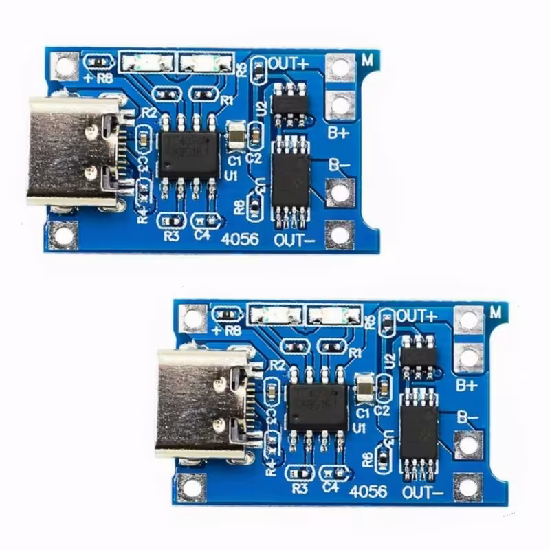 ماژول شارژر مدل TP4056 TypeC بسته 2عددی