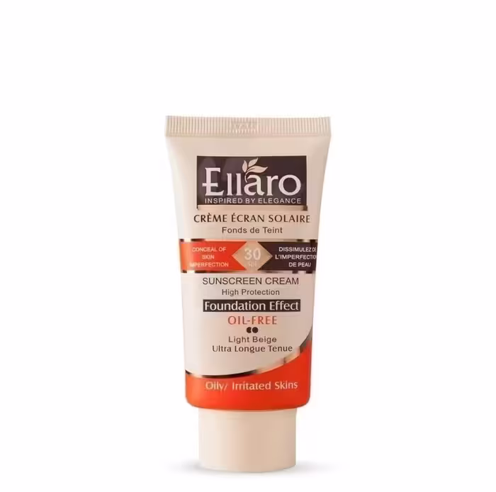 کرم ضد آفتاب فاقد چربی الارو بژ روشن-SPF30