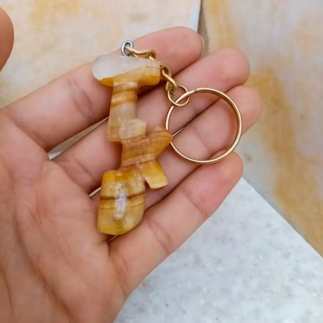 جاکلیدی سنگی طرح تکواندو از سنگ مرمر، tkd