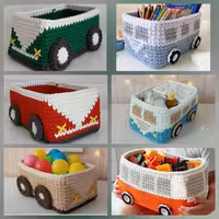 سبد های اتوبوسی پسرانه شیک و دوست داشتنی برای نظم دهی به وسایل 