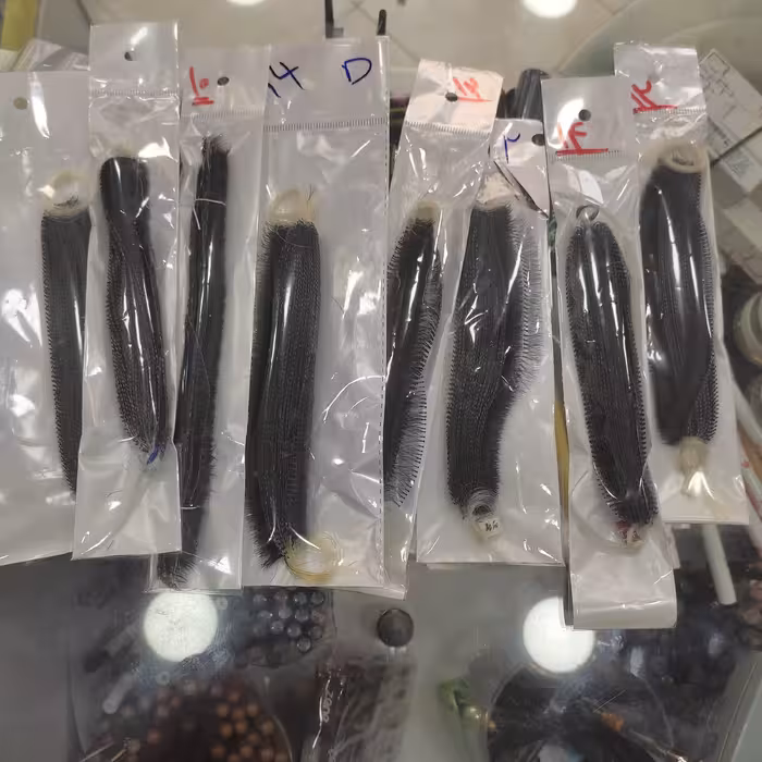 مژه ریسه ای بسته 50عددی  سایز دلخواه شما 