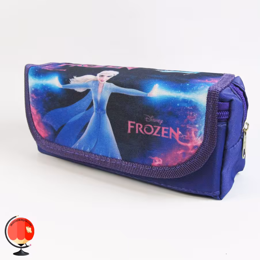 جامدادی دخترانه طرح فروزن سه زیپ مدیسا