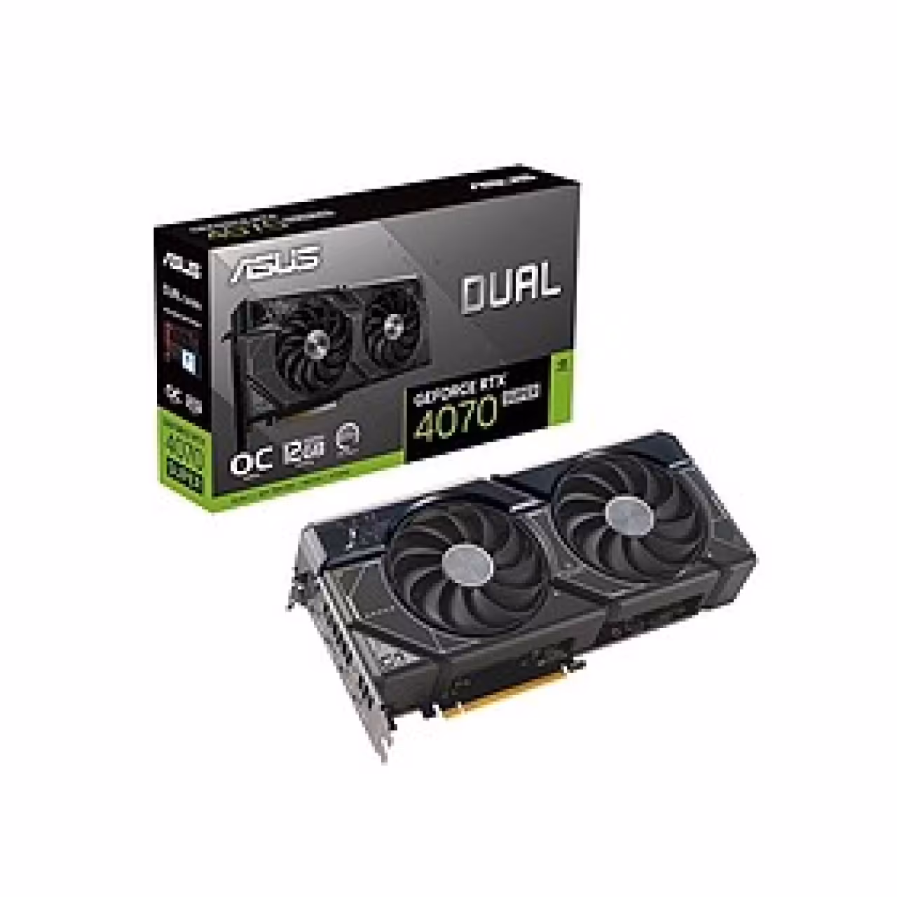 کارت گرافیک ایسوس مدل Dual RTX 4070 Super OC ظرفیت 12 گیگابایت