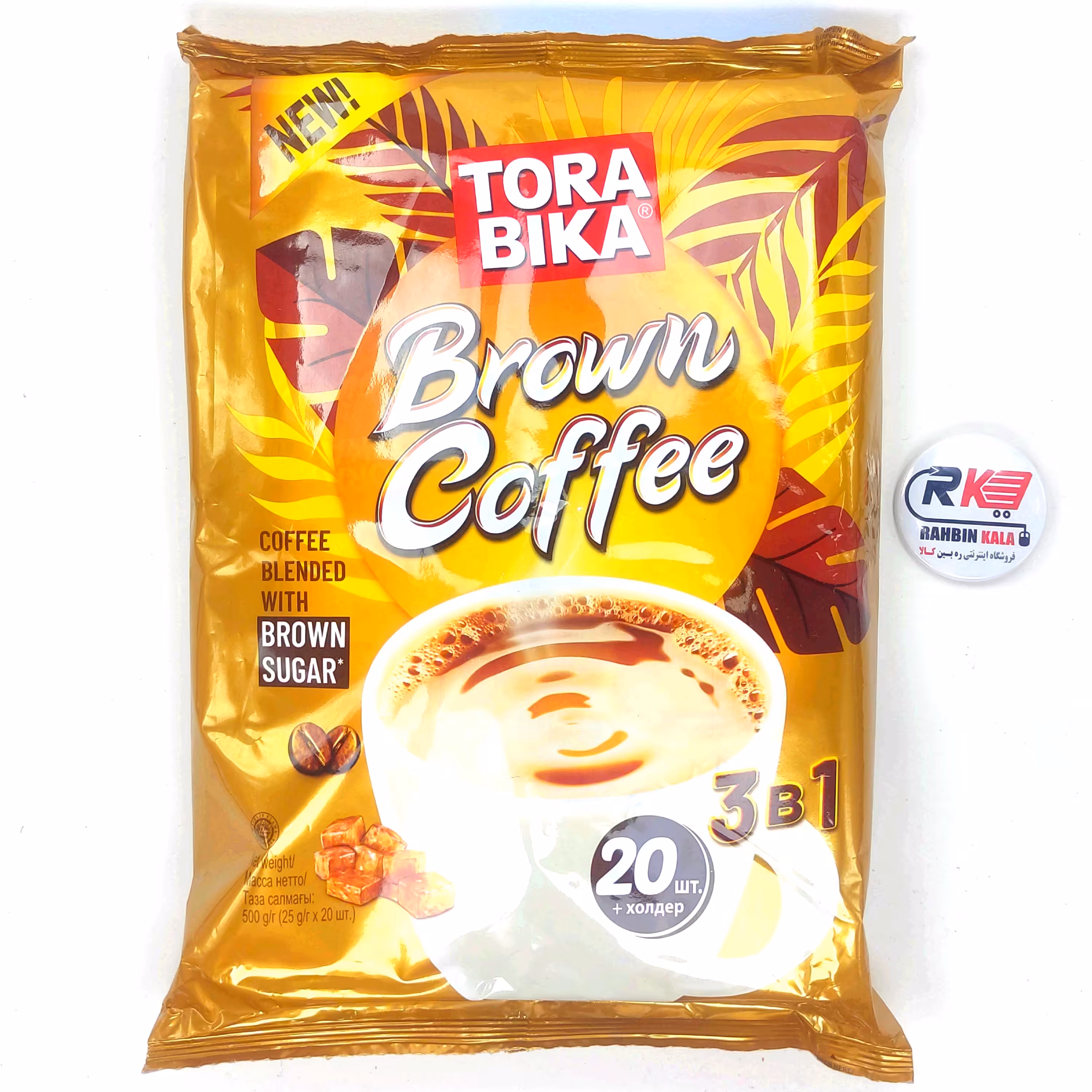 براون کافی تورابیکا 20عددی  brown coffee torabika