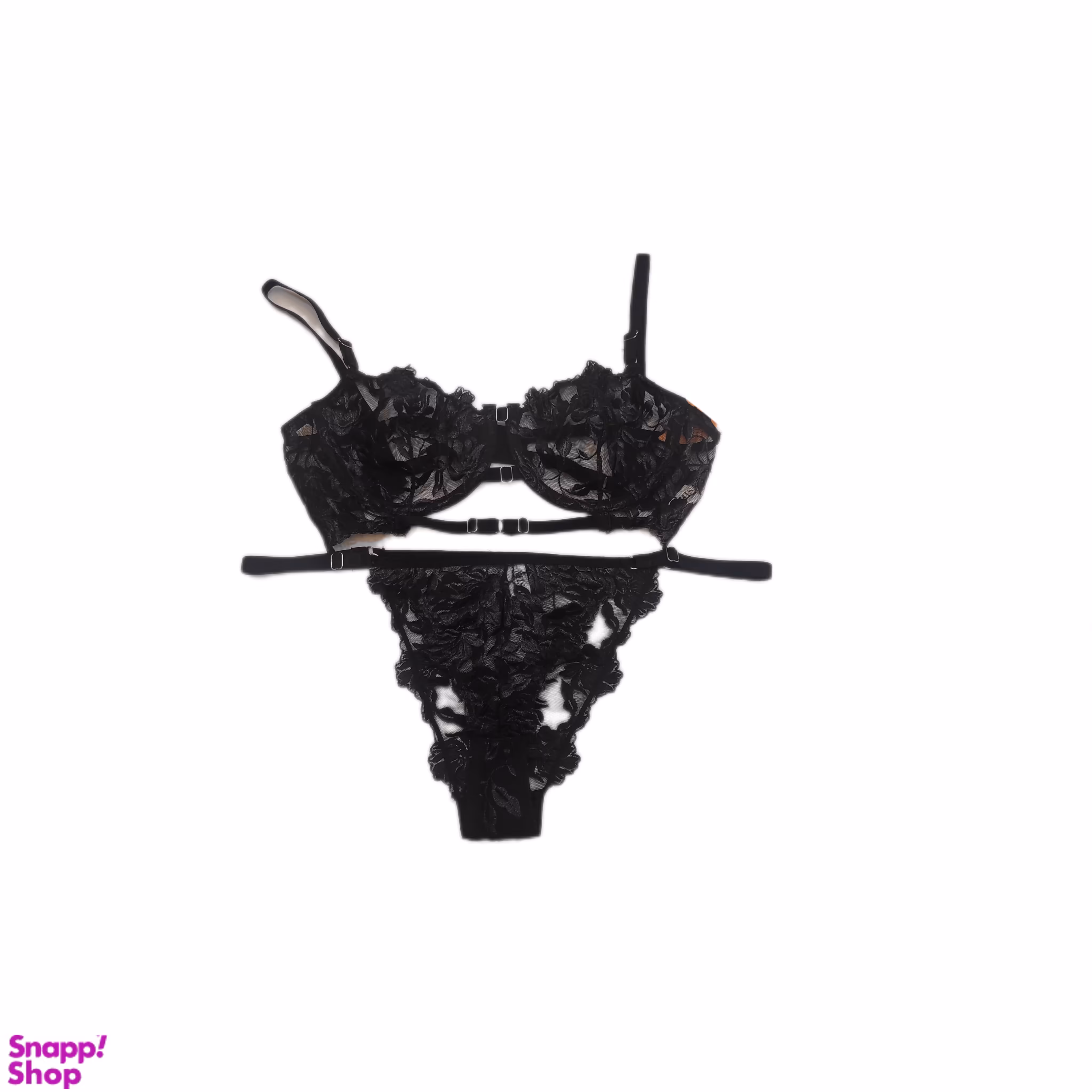 ست شورت و سوتین مدل گل برجسته کد s-009