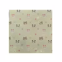 پازل کفپوش پاندا و خرگوش سبز