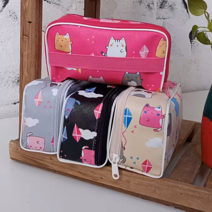 جا مدادی جادار طرح گربه ای شیک و دوست داشتنی