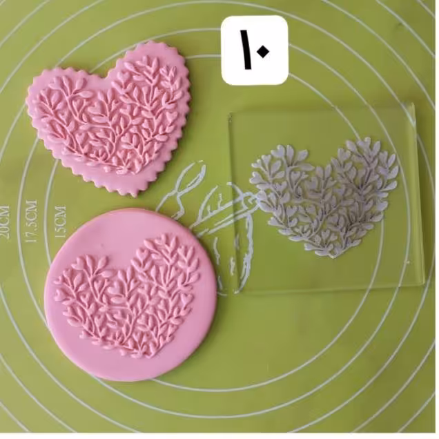 استامپ فوندانت طرح قلب